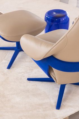 Leolux Cream Fauteuil