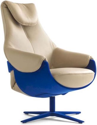 Leolux Cream Fauteuil