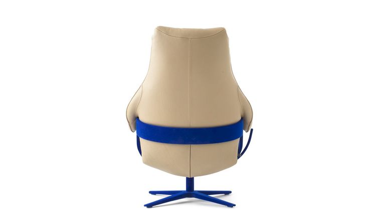 Leolux Cream Fauteuil
