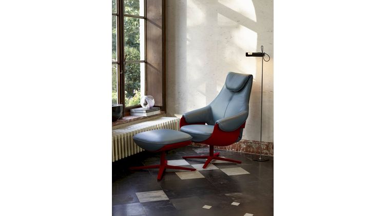 Leolux Cream Fauteuil
