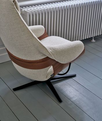 Leolux Cream Fauteuil