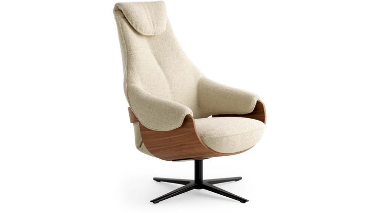 Leolux Cream Fauteuil