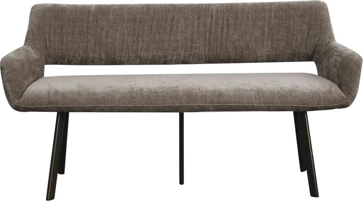 LOTS Vito Dark Beige Eetkamerbank