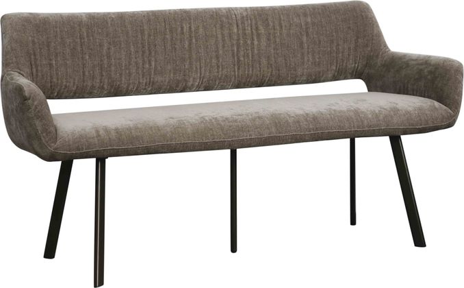 LOTS Vito Dark Beige Eetkamerbank