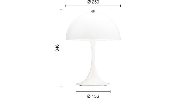 Louis Poulsen Panthella Mini Tafellamp