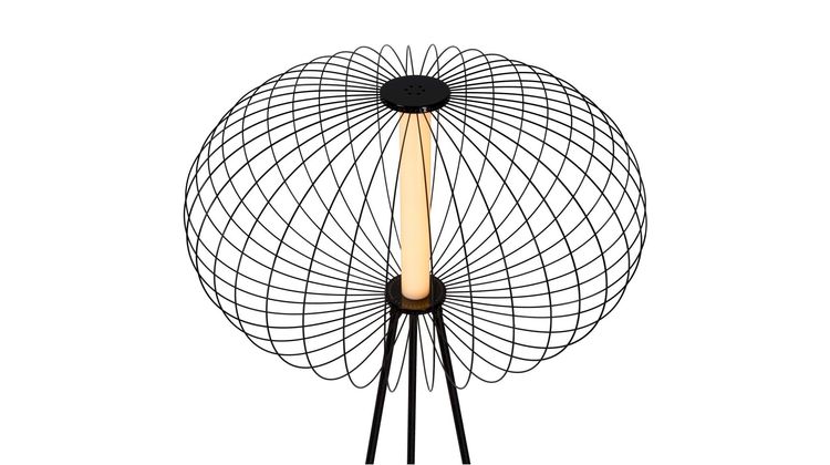 Lucide Carbony Vloerlamp