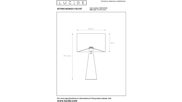 Lucide Cone Tafellamp