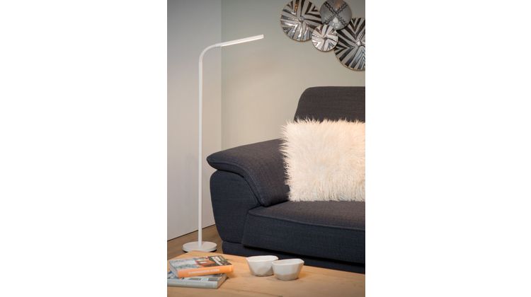 Lucide Gilly Wit Vloerlamp