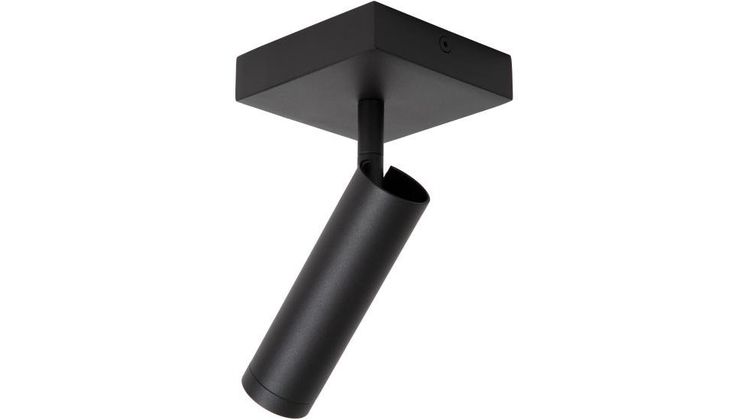 Lucide Grado Zwart Plafondspot