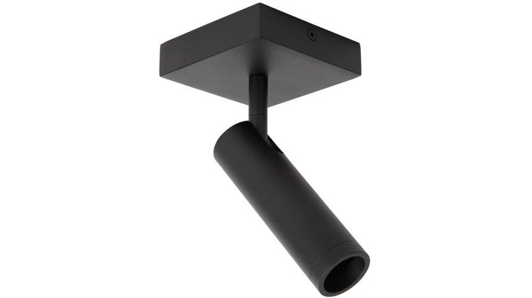 Lucide Grado Zwart Plafondspot