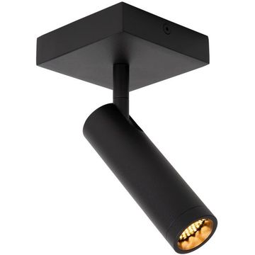 Lucide Grado Zwart Plafondspot