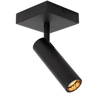 Lucide Grado Zwart Plafondspot
