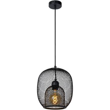 Lucide Jerrel Zwart Hanglamp