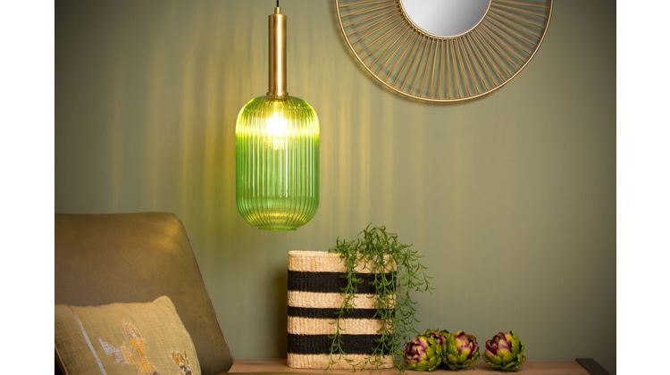 Lucide Maloto Groen Hanglamp