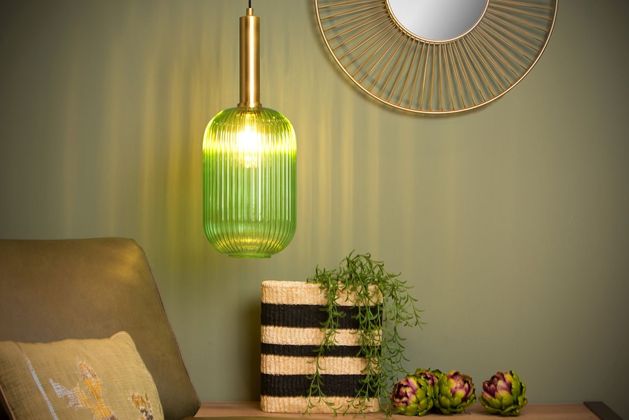 Lucide Maloto Groen Hanglamp