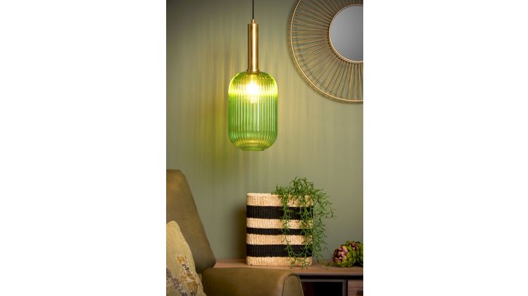 Lucide Maloto Groen Hanglamp