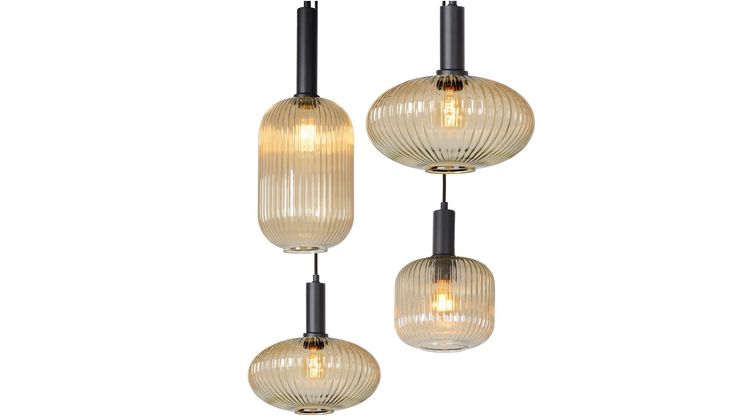 Lucide Maloto Zwart Hanglamp