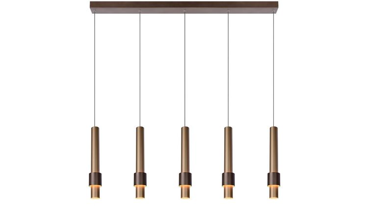 Lucide Margary Koffie Hanglamp