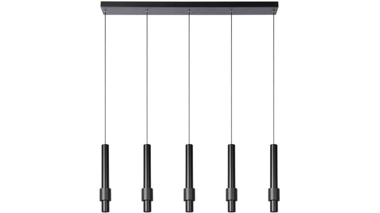 Lucide Margary Zwart Hanglamp
