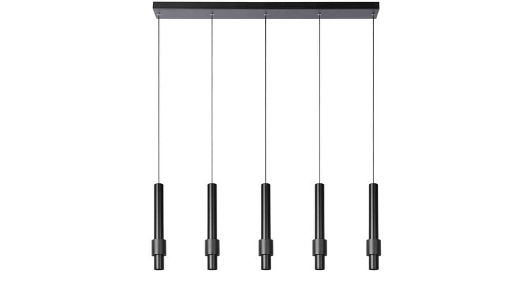 Lucide Margary Zwart Hanglamp