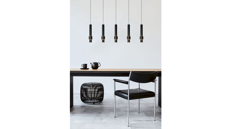 Lucide Margary Zwart Hanglamp
