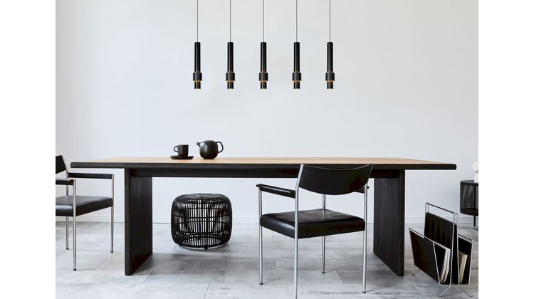 Lucide Margary Zwart Hanglamp