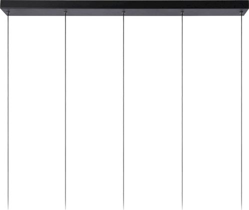 Lucide Margary Zwart Hanglamp