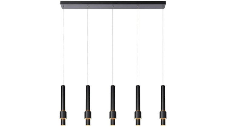 Lucide Margary Zwart Hanglamp