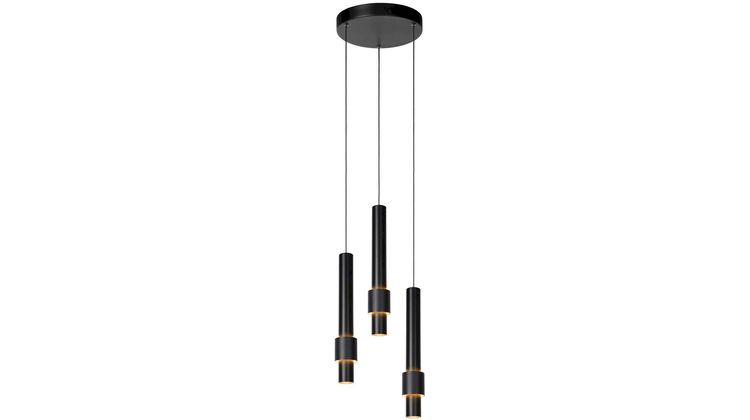 Lucide Margary Zwart Hanglamp