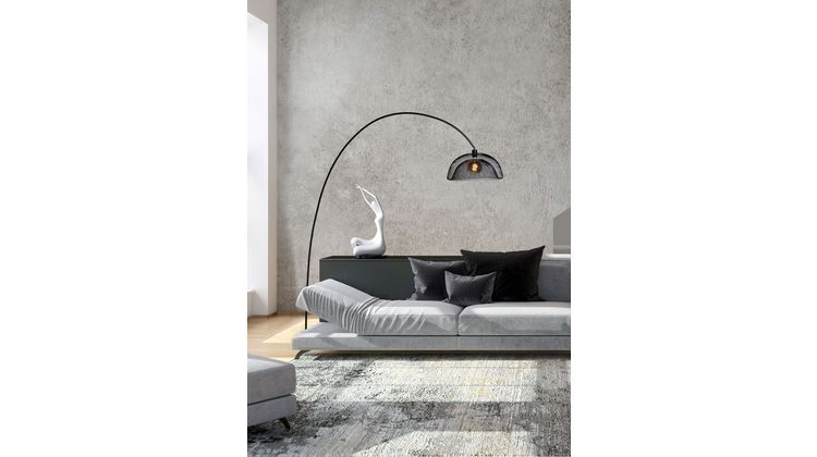 Lucide Mesh Boog Vloerlamp