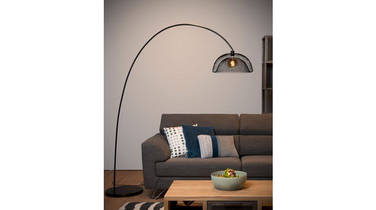 Lucide Mesh Boog Vloerlamp