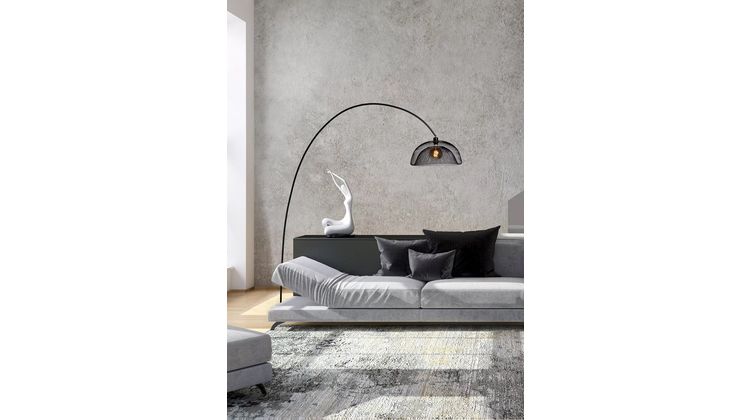 Lucide Mesh Boog Vloerlamp
