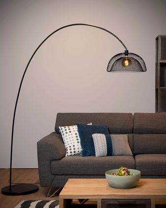 Lucide Mesh Boog Vloerlamp
