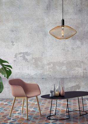 Lucide Mesh Ovaal Hanglamp