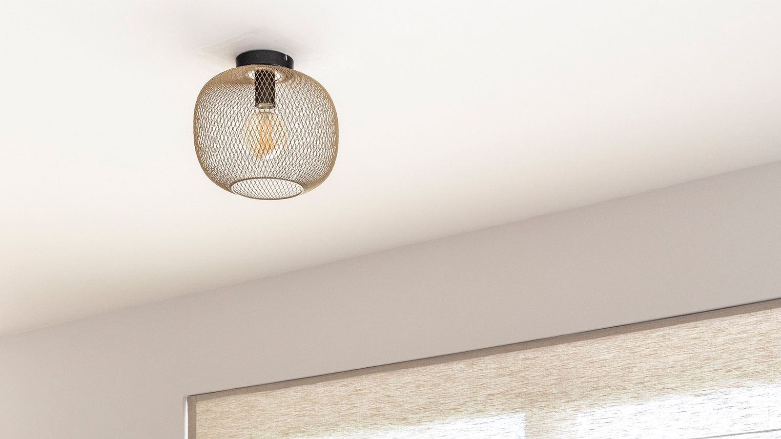 Lucide Mesh Plafondlamp