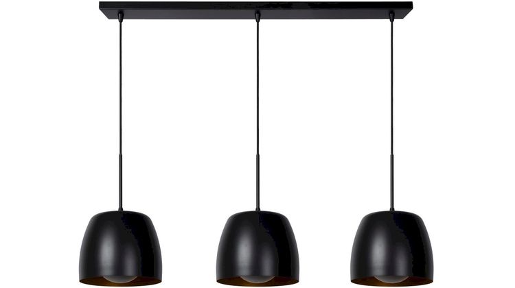 Lucide Nolan Zwart Hanglamp