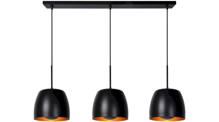 Lucide Nolan Zwart Hanglamp