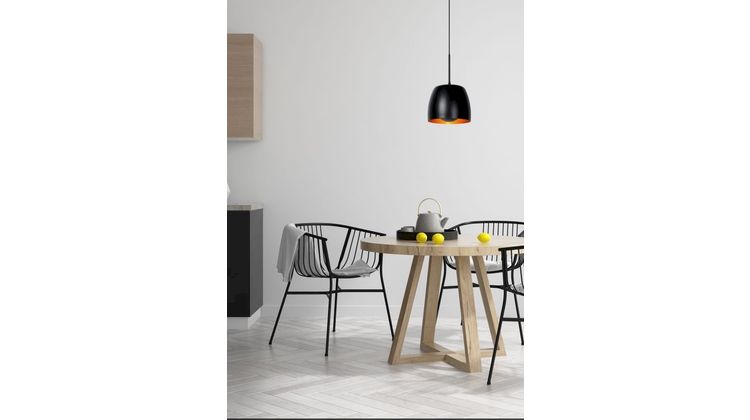 Lucide Nolan Zwart Hanglamp