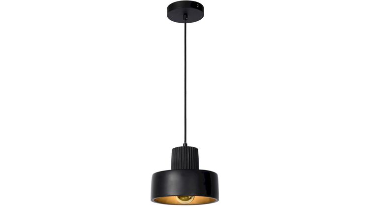 Lucide Ophelia Zwart Hanglamp