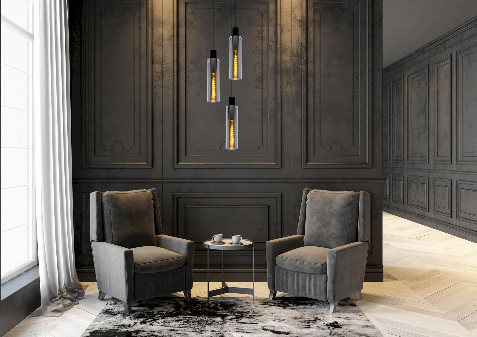 Lucide Orlando Hanglamp