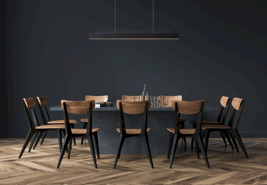 Lucide Raya Zwart Hanglamp