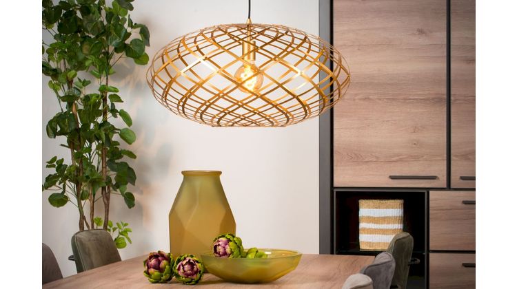 Lucide Wolfram Goud Hanglamp