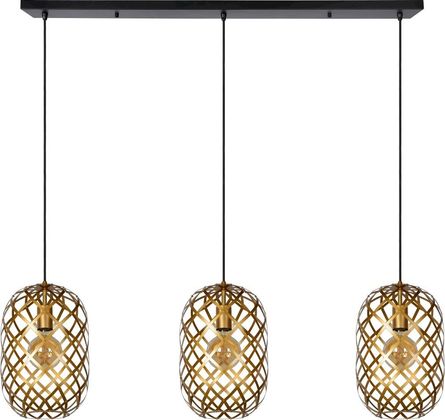 Lucide Wolfram Goud Hanglamp