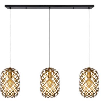 Lucide Wolfram Goud Hanglamp