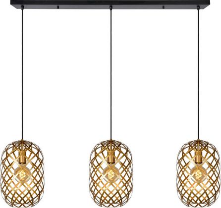 Lucide Wolfram Goud Hanglamp