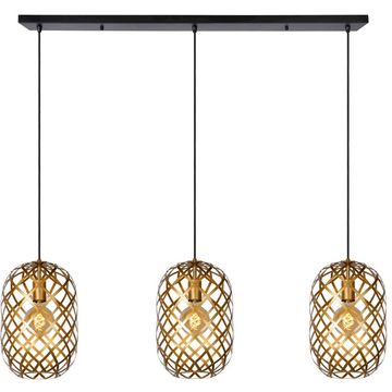 Lucide Wolfram Goud Hanglamp