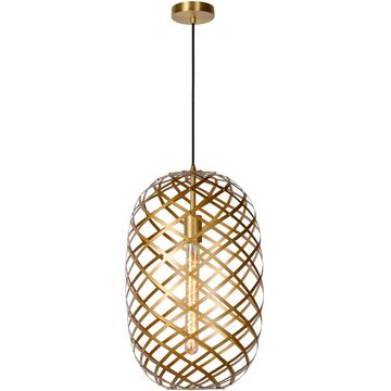 Lucide Wolfram Goud Hanglamp