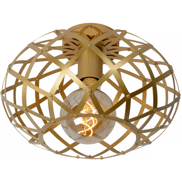 Lucide Wolfram Goud Plafondlamp