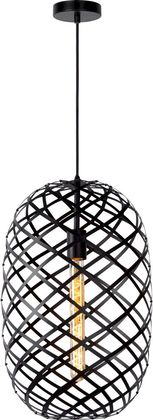 Lucide Wolfram Zwart Hanglamp