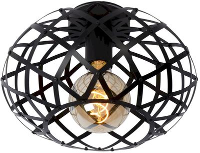 Wolfram Zwart Plafondlamp